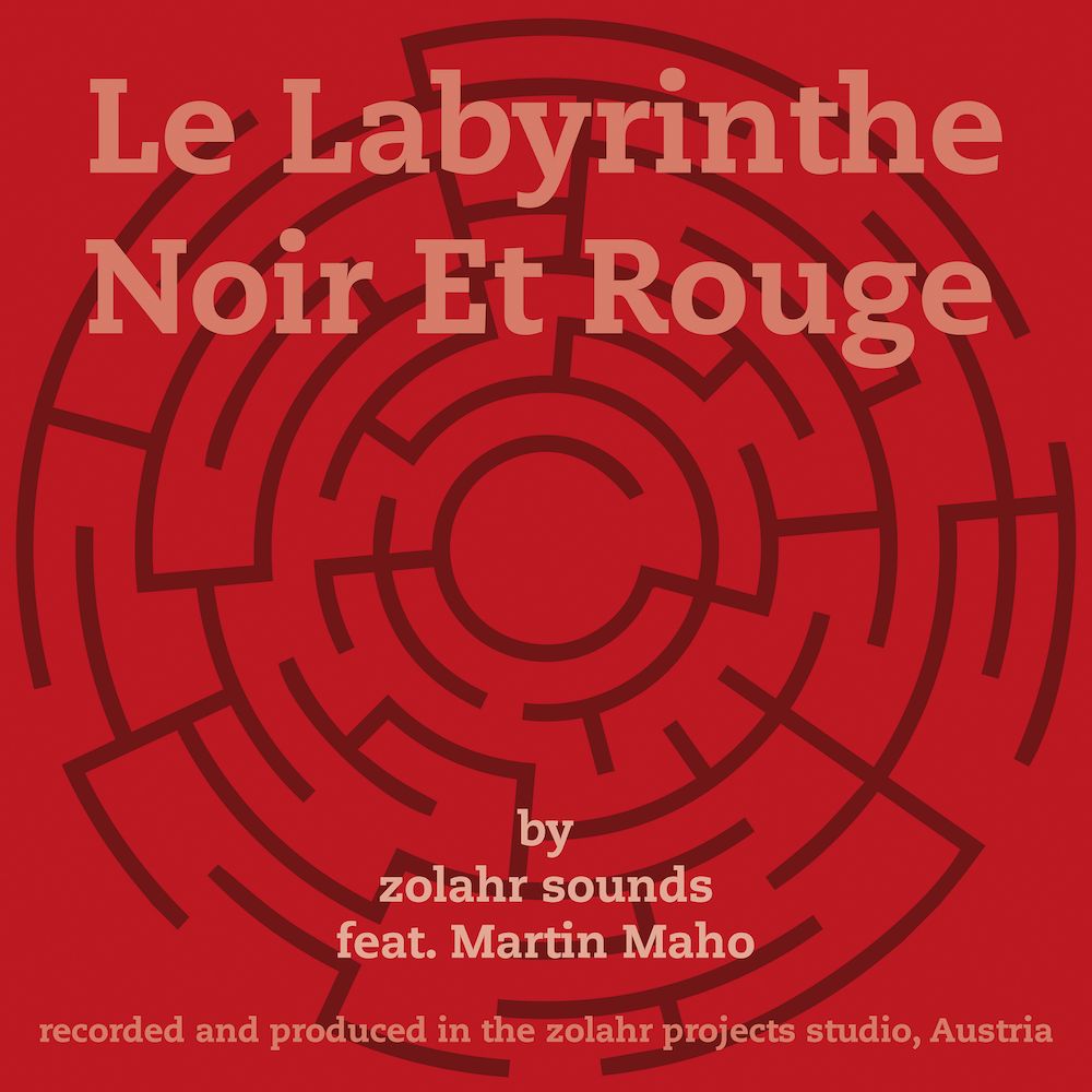 Cover Le Labyrinthe Noir Et Rouge